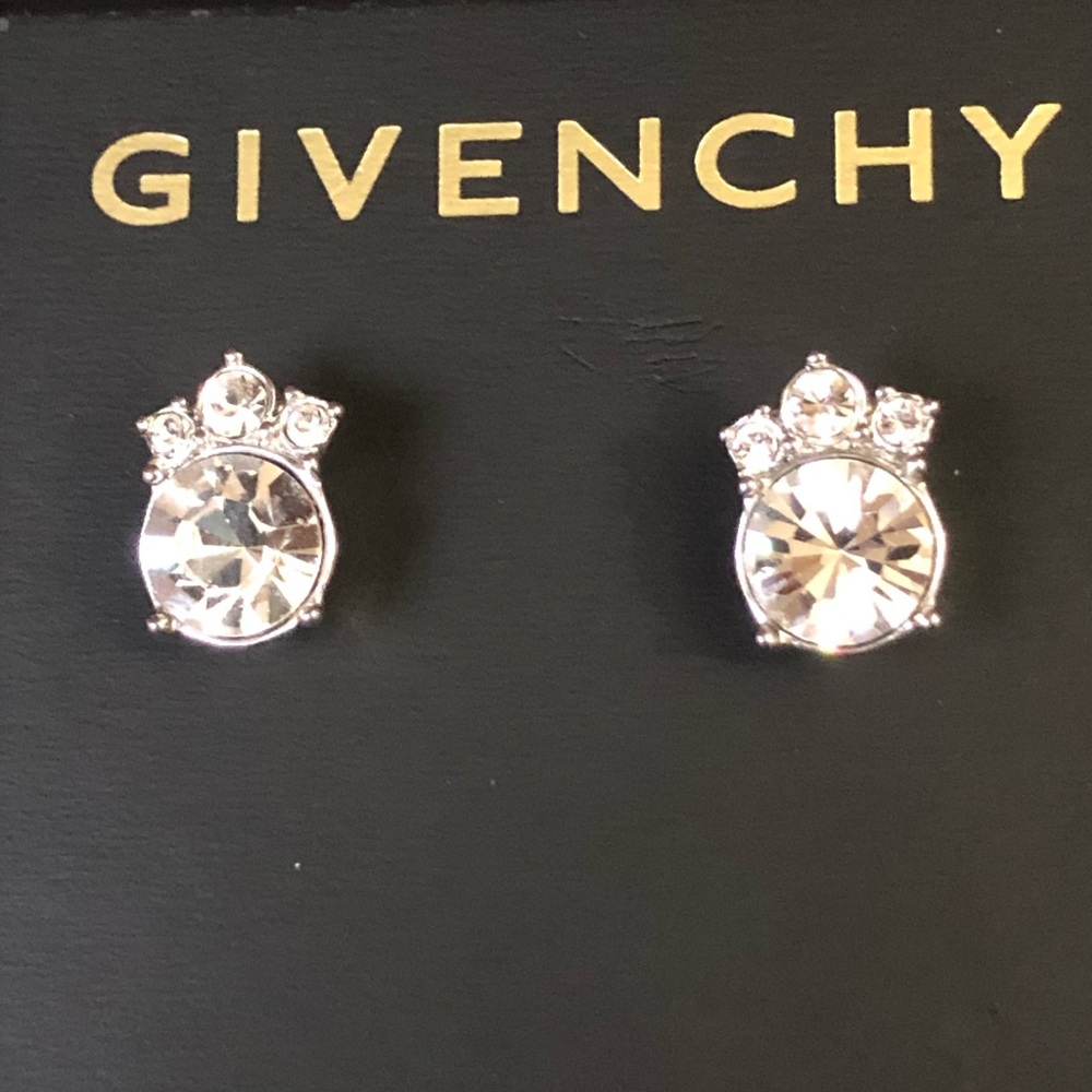 Givenchy multi-crystal earrings 💎